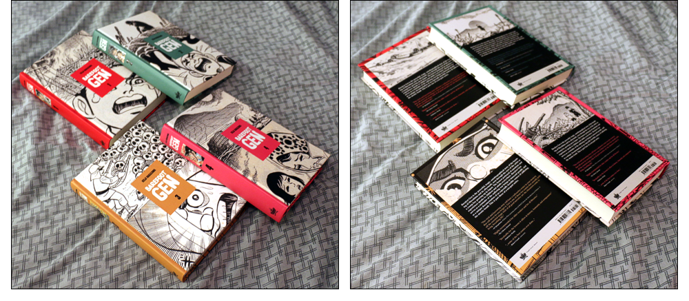 Barefoot Gen - the initial four hardcovers