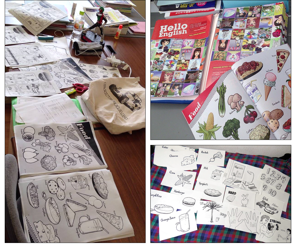 Picture Dictionary in progress