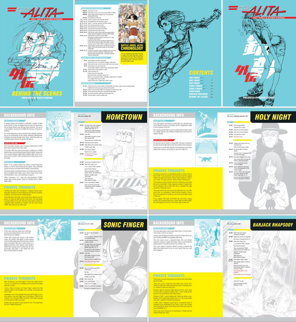 Battle Angel Alita Holy Night - internal design