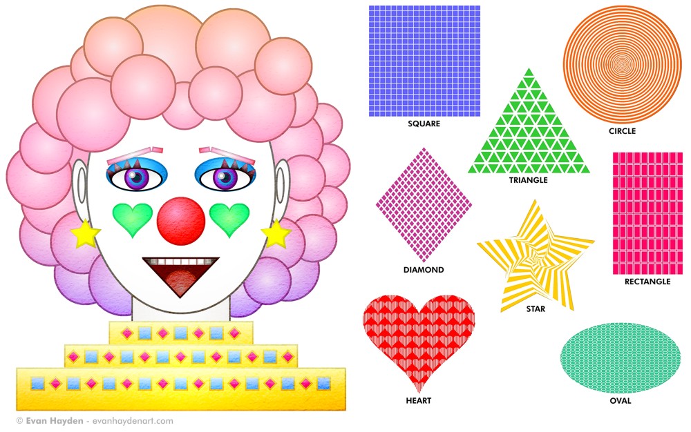 Hello English Picture Dictionary: shapes
