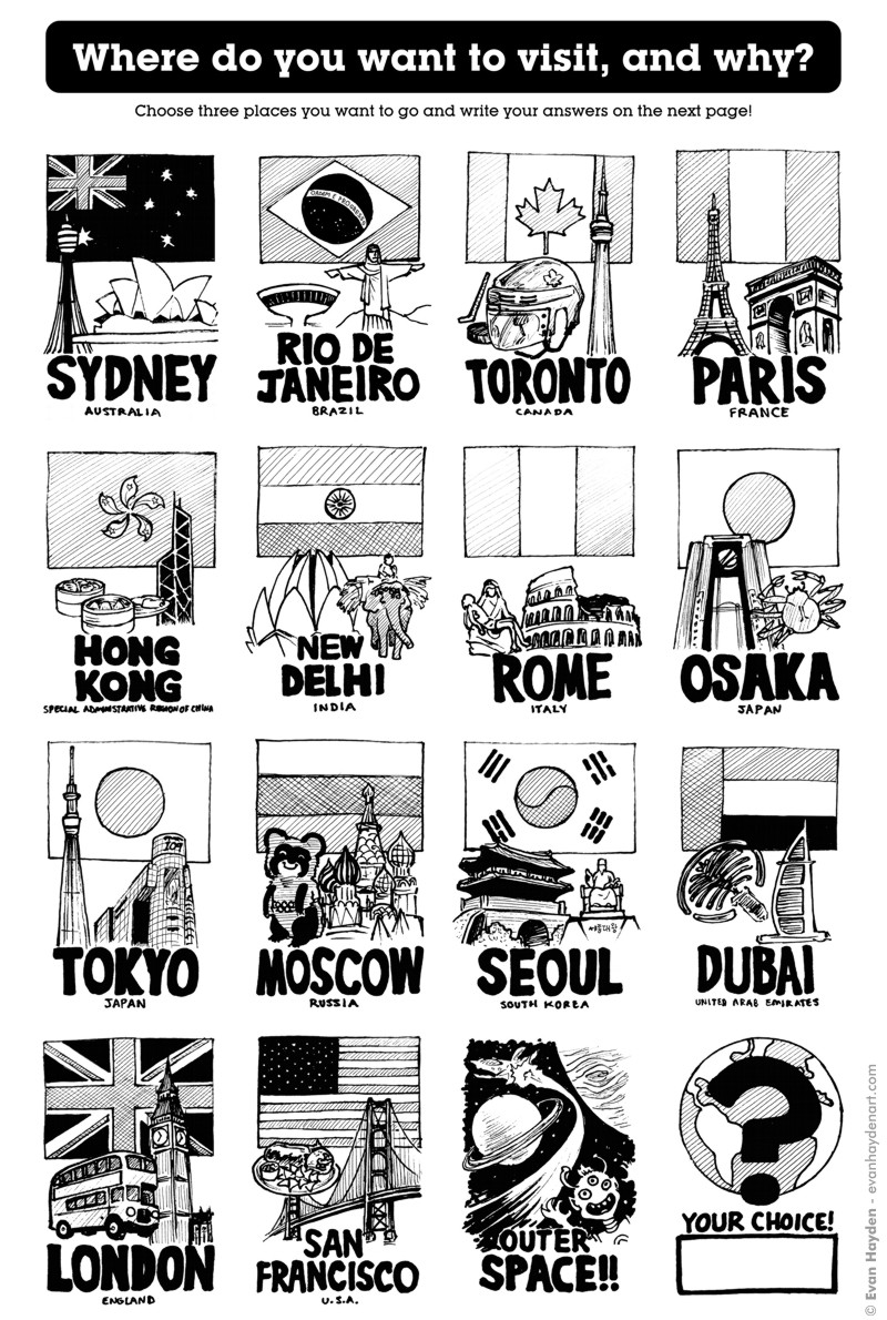 Where do you want to visit?