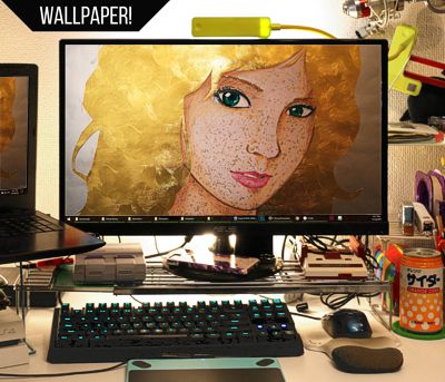 Goldie (bonus wallpaper!)