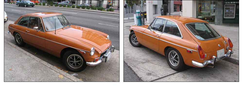 MGB GT bonus